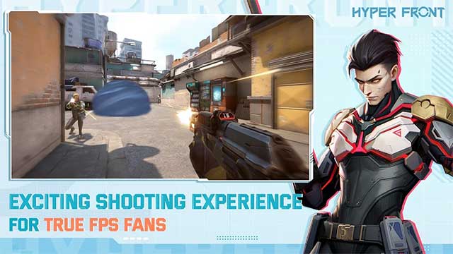 Hyper Front là game bắn súng chiến thuật 5v5 lấy bối cảnh tương lai