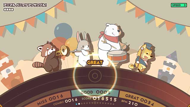 Wonder Parade có hệ thống điều khiển hai nút dễ học và dễ chơi