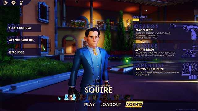 Hóa thân thành đặc vụ bạn yêu thích, mỗi người đều sở hữu bộ kỹ năng riêng