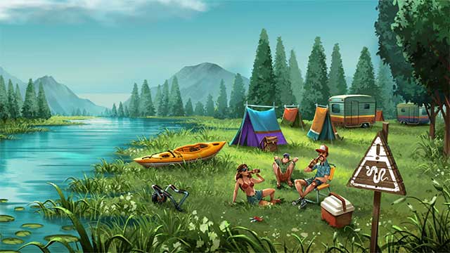 Hơn 100 cảnh game được vẽ tay hoàn toàn để bạn khám phá