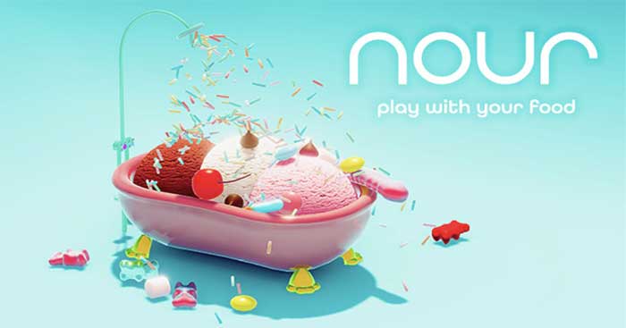 Nour: Play with Your Food là game mô phỏng thức ăn được thiết kế chân thực 
