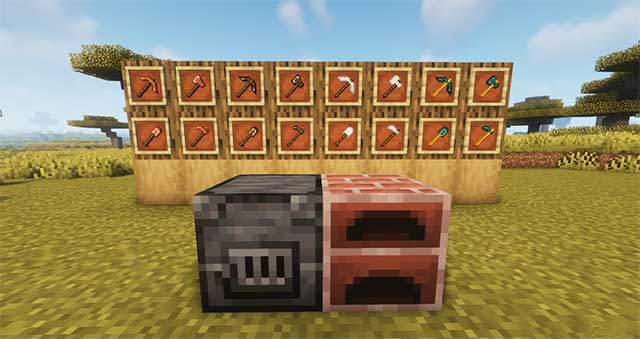 Reworked Metals Mod 1.18.1 - 1.17.1 sẽ cải tiến hệ thống lò của Minecraft
