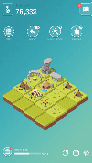 Age of 2048 cho bạn xây dựng một nền văn minh phong cách 2048