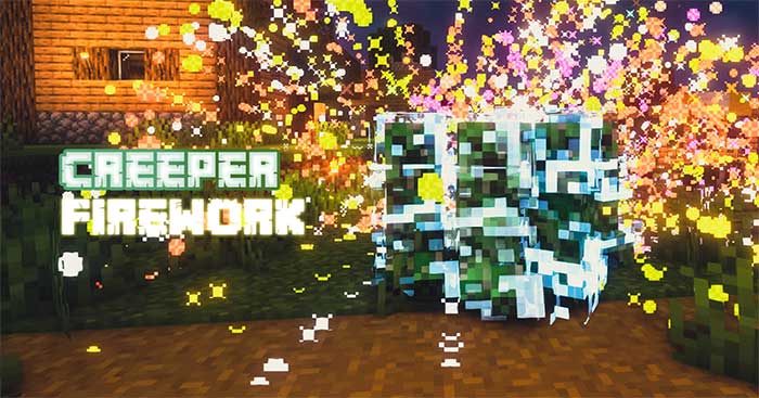 Creeper Firework Mod 1.18.1 sẽ vô hiệu hóa khả năng phá hủy của Creeper