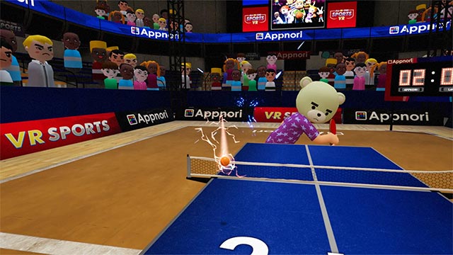 Hầu hết các mini-game trong All-In-One Sports VR đều hỗ trợ thi đấu online với người chơi thực