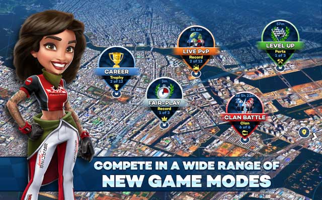 Cạnh tranh tốc độ trong các chế độ game mới hấp dẫn