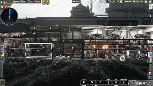Quản lý một con tàu chiến khổng lồ trong Aircraft Carrier Survival