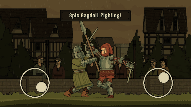 Game được thiết kế với đồ họa 2D và cơ chế chiến đấu ragdoll dựa theo vật lý