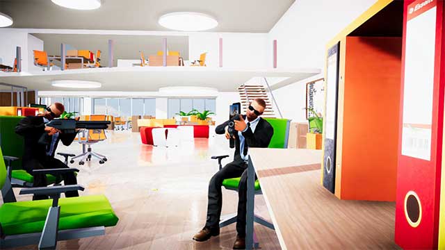 Game có 4 mode: Last Man Sitting, Battle Royal, Deathmatch và Team Deathmatch
