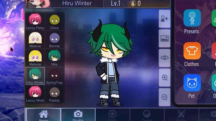 Bản mod Gacha Club Edition bổ sung thêm nhiều nhân vật, trang phục, hình nền,... vào trò chơi gốc Gacha Club