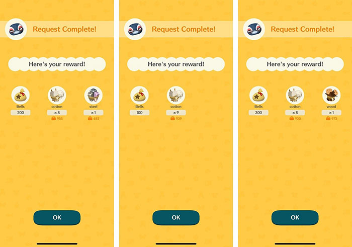 Tặng những vật phẩm giá trị thấp cho dân làng để nhận được chuông