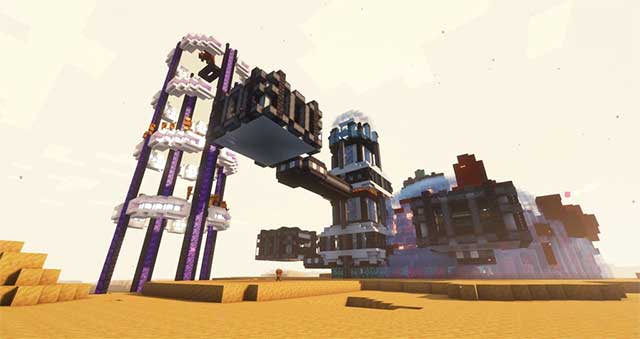 Beyond Earth Mod sẽ giới thiệu thêm các trạm vũ trụ vào thế giới Minecraft