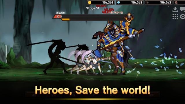 Cùng anh hùng của bạn cứu thế giới trong game Dual Blader