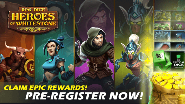 Game RPG Dice: Heroes of Whitestone đang mở để mọi người đăng ký trước 