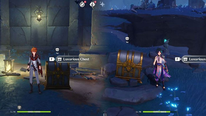 Hai kho báu ở Evernight Temple