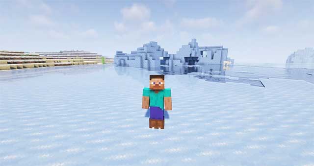 Rất nhiều tính năng độc đáo chủ đề mùa đông đã được đưa vào Minecraft