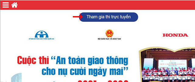 Tham gia thi trực tuyến