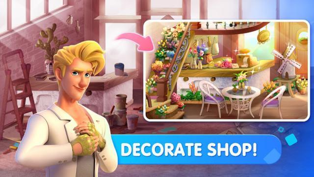 Trang trí các cửa hàng và khôi phục thị trấn 