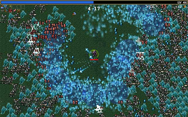 Hóa thân thành 7 nhân vật với sức mạnh đa dạng trong game Vampire Survivors