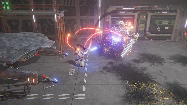 Trang bị bộ giáp tiên tiến và drone, vũ khí chiến đấu các loại