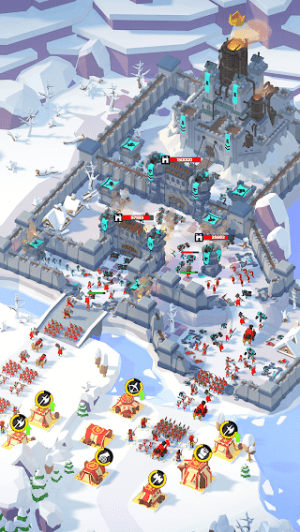Idle Siege là một game chiến lược chiến tranh thú vị