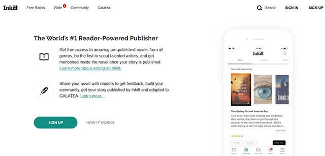 Inkitt là nền tảng đọc truyện và đăng truyện miễn phí giống Wattpad