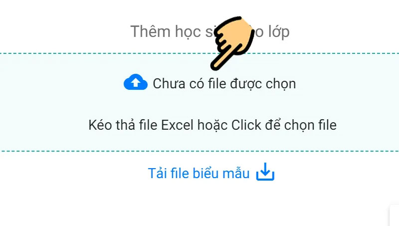 Chọn file danh sách