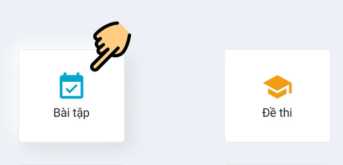 Tạo bài tập