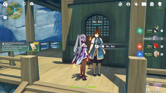 Có rất nhiều người bán hàng bí mật ở rải rác khắp nơi trong Genshin Impact