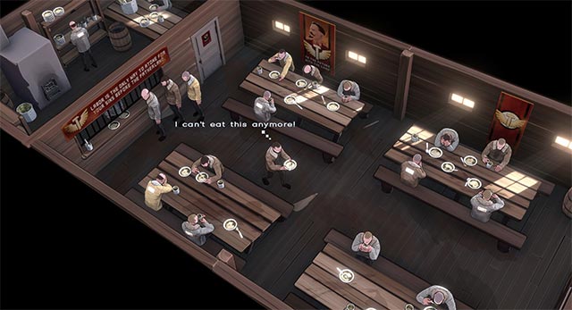 Ở lại nhà tù và chịu đựng sự áp bức của chế độ...