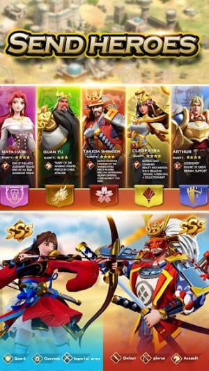 Đưa anh hùng của bạn vào các trận đánh chiến lược trong game Alliances 