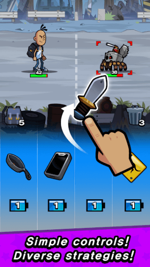 Backpack Heroes có cách điều khiển đơn giản, chiến lược đa dạng
