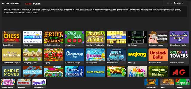 Trang web này đã sản xuất nhiều tựa game được yêu thích