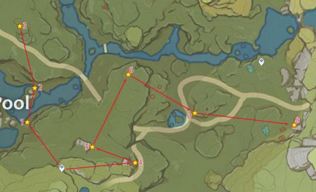 Thu thập Cor Lapis ở phía đông hồ Qingxu