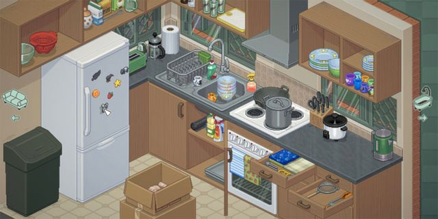 Những món đồ có thể bị sắp xếp lộn xộn trong hộp chứa