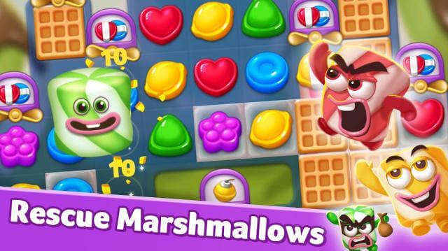 Cứu các nhân vật Marshmallow vui nhộn