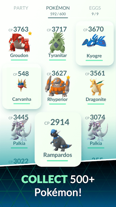Bộ sưu tập Pokemon tuyệt vời
