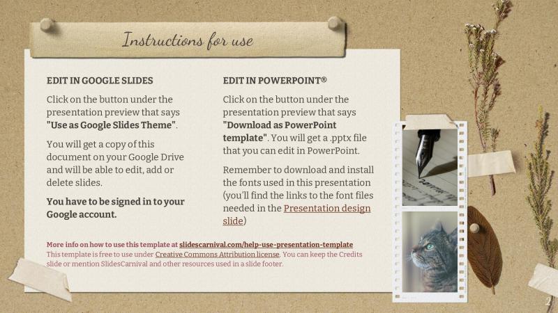 Vintage Moodboard Slides slide2*345757