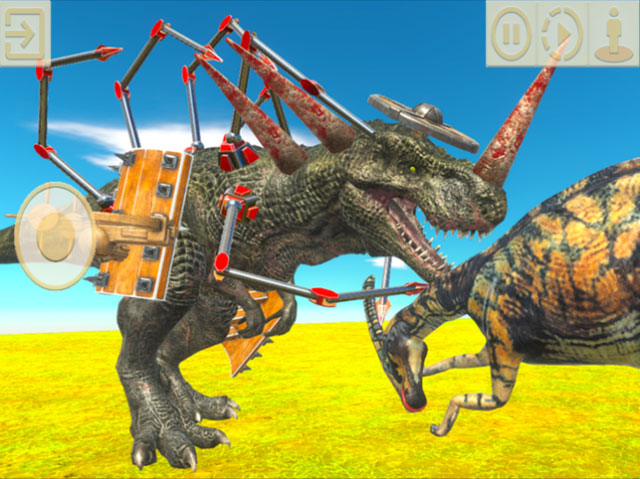 Tham gia vào cuộc đại chiến quái thú khổng lồ trong game ARBS - Animal Revolt Battle Simulator