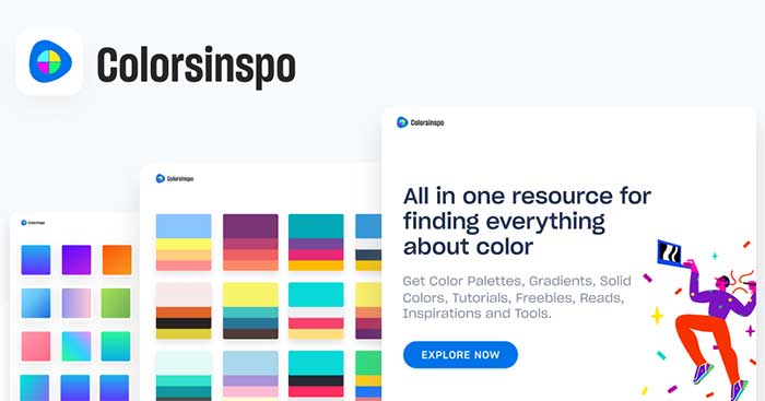Colorsinspo là một nguồn tài nguyên về màu sắc