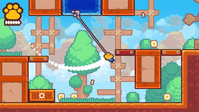 Khám phá thế giới đầy màu sắc và những thử thách thú vị trong Grapple Dog