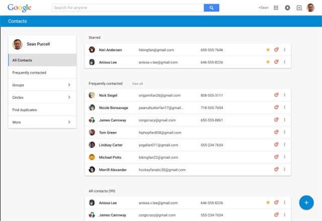 Google Contacts là công cụ quản lý danh bạ được sử dụng phổ biến