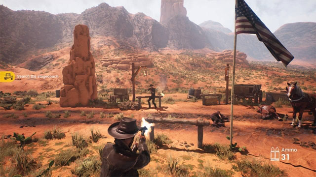 Lối chơi của Liber game pha trộn giữa chiến đấu tay không, đấu kiếm và bắn súng