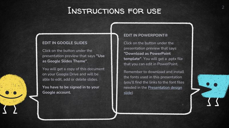 Cute Geometry Presentation Template slide 2