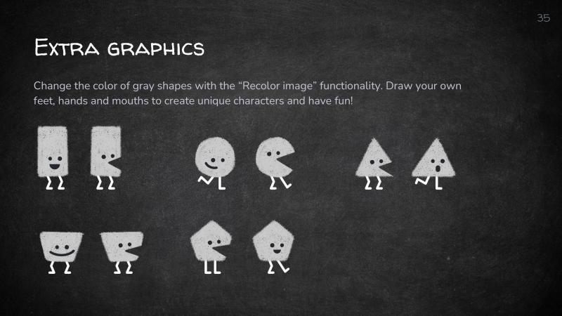 Cute Geometry Presentation Template slide 26