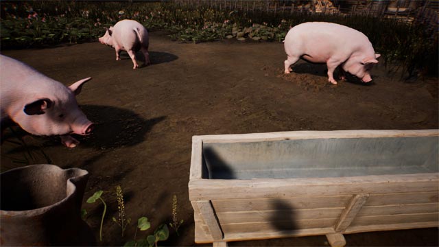 Có rất nhiều hoạt động khác nhau trong khi chơi Medieval Farmer Simulator game