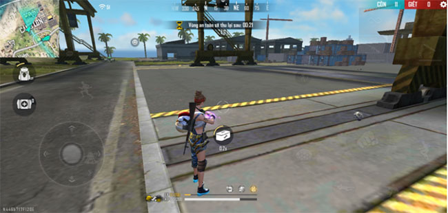 Giao diện nhân vật sử dụng hộp sửa chữa