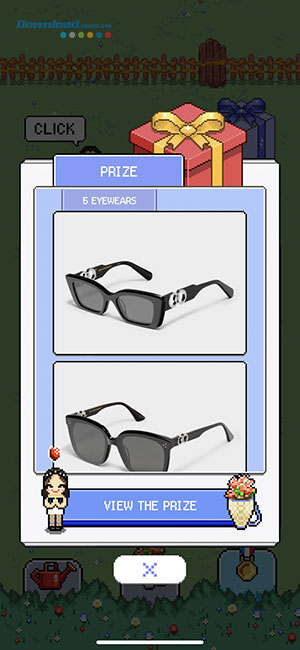 Hộp quà dành cho 10 người chơi có điểm cao nhất trong tuần