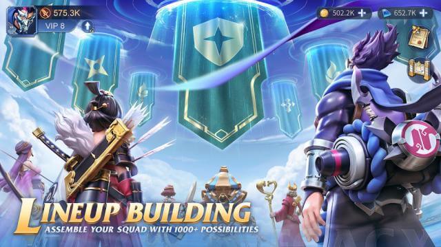 Xây dựng đội hình của bạn trong game Chrono Legacy: Strategy RPG