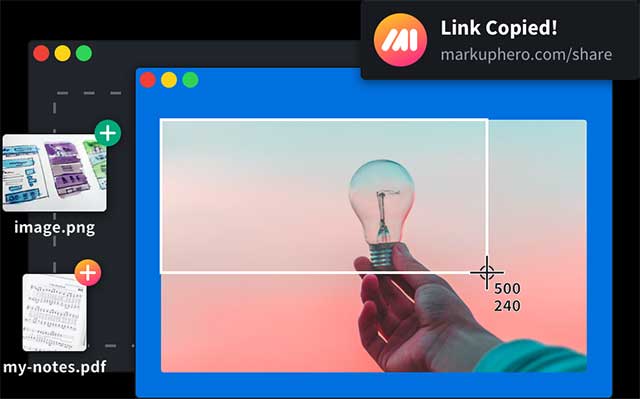 Markup Hero là công cụ chụp ảnh màn hình và ghi chú online trên nền tảng web